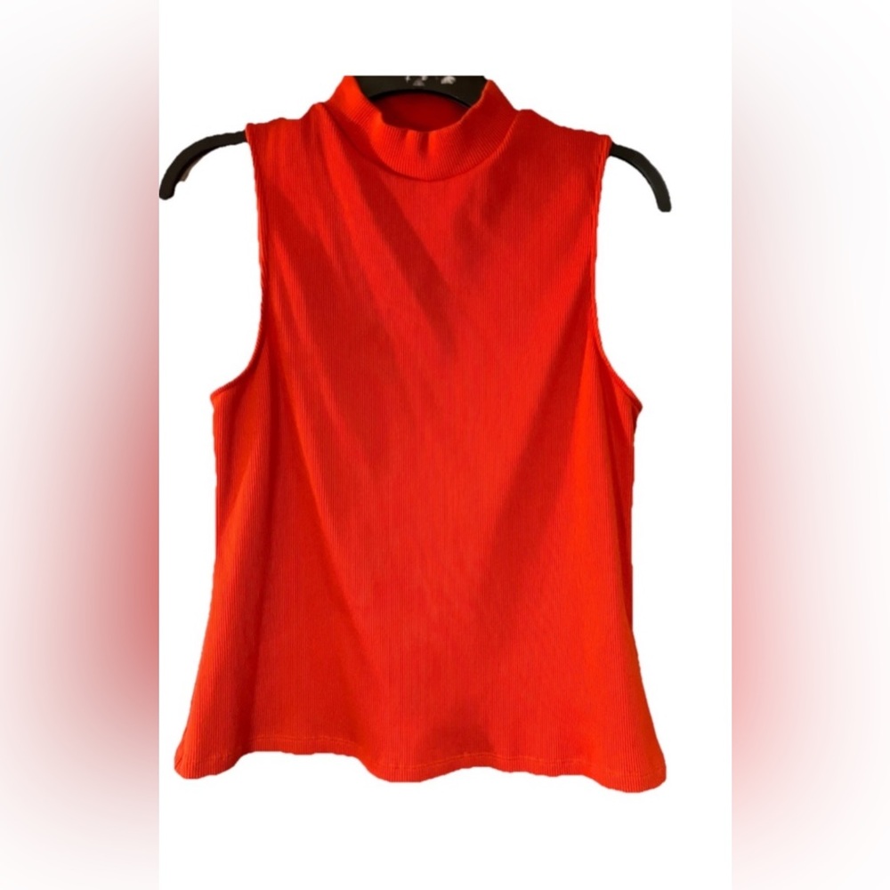 New York & Company Vibrant Red Tank Top